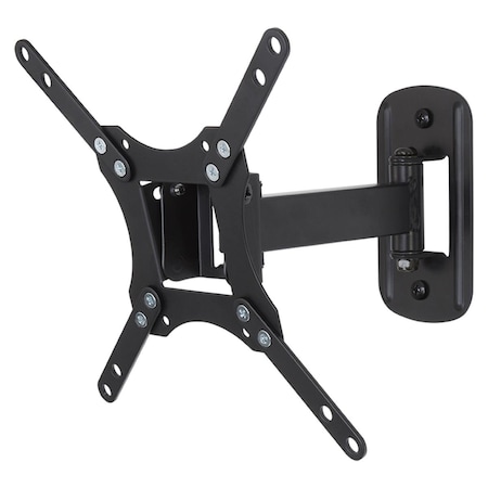 Maxpower Single Head Extendable Tilt & Turn Monitor Wall Mount - Black MA2771020